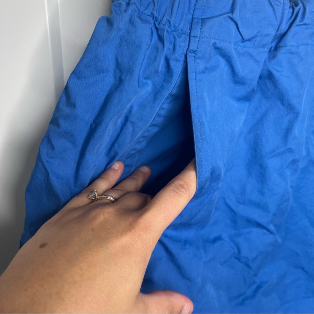 Everlane Cobalt Blue Elastic Waist Pocket Aline Skirt Size Small - Picture 5 of 5
